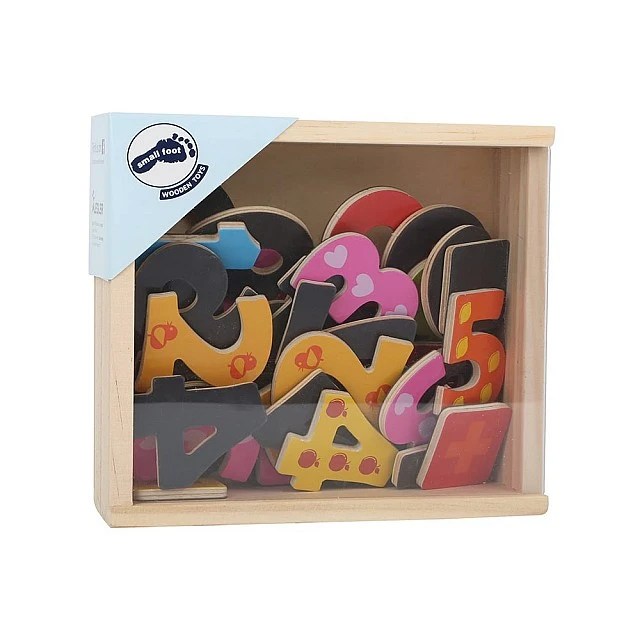 Small Foot wooden magnetic numbers, 40 pieces
