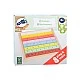 Small Foot Learn Fractions game, 17 x 17 x 2 cm