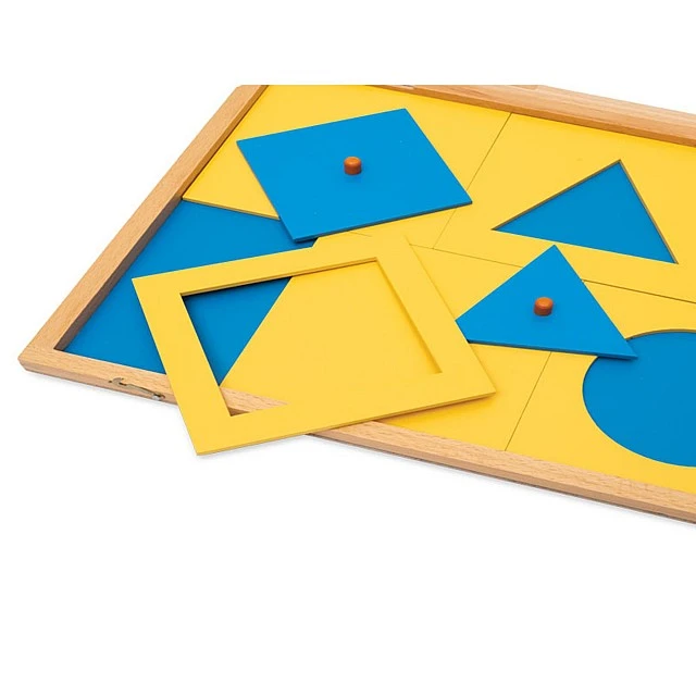 Nowa Szkola Demonstration board, with geometric figures