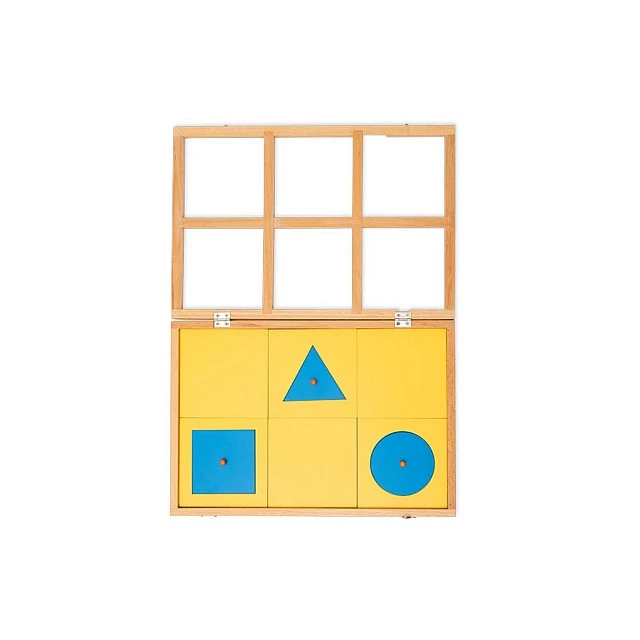 Nowa Szkola Demonstration board, with geometric figures