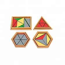 Nowa Szkola Montessori triangles, constructive