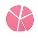 Montessori circles, pink