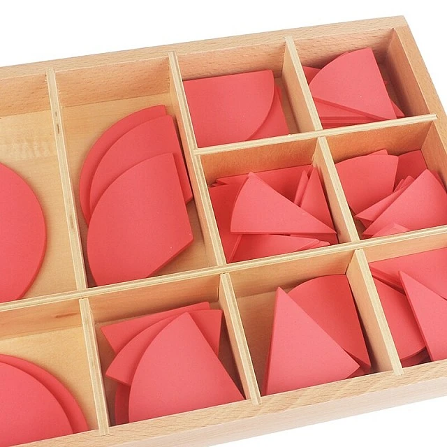 Montessori circles, pink