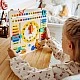 Small Foot Calendar and clock, children’s, wooden, 30 x 30 x 3 cm