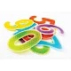 Nowa Szkola Numbers, gel, colorful, from 0 to 9, 26 pieces