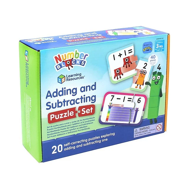 Learning Resources Numberblocks puzzle, for addition and subtraction