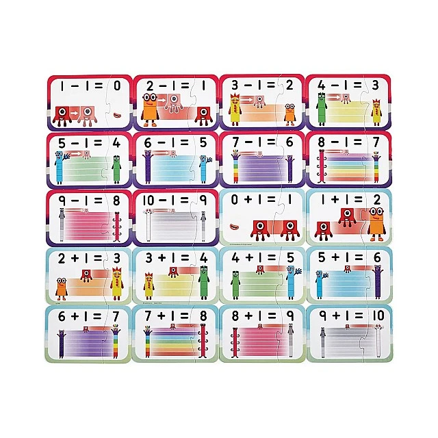 Learning Resources Numberblocks puzzle, for addition and subtraction