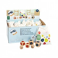 Small Foot Dice Bags Math, 12 per display