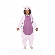 Cat costume, purple, for children 7-9 years