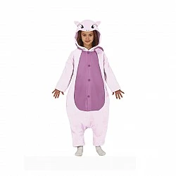 Cat costume, purple, for children 7-9 years
