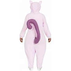 Cat costume, purple, for children 10-12 years