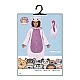 Cat costume, purple, for children 10-12 years