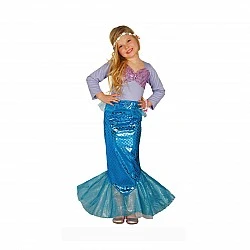 Mermaid costume, for children 7-9 years
