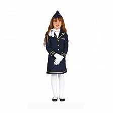 Stewardess costume, for children 5-6 years