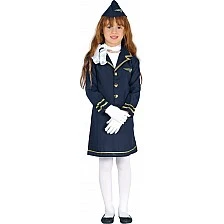 Stewardess costume, for children 7-9 years
