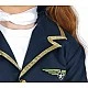 Костюм на Стюардеса, за 10-12 годишни деца