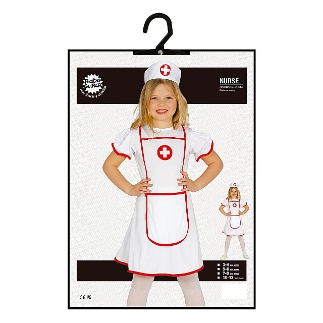 Nurse costume, for children 5-6 years
