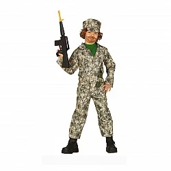 Soldier costume, for children 7-9 years