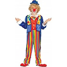 Clown costume, for children 10-12 years