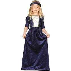 Medieval princess costume, for children 7-9 years