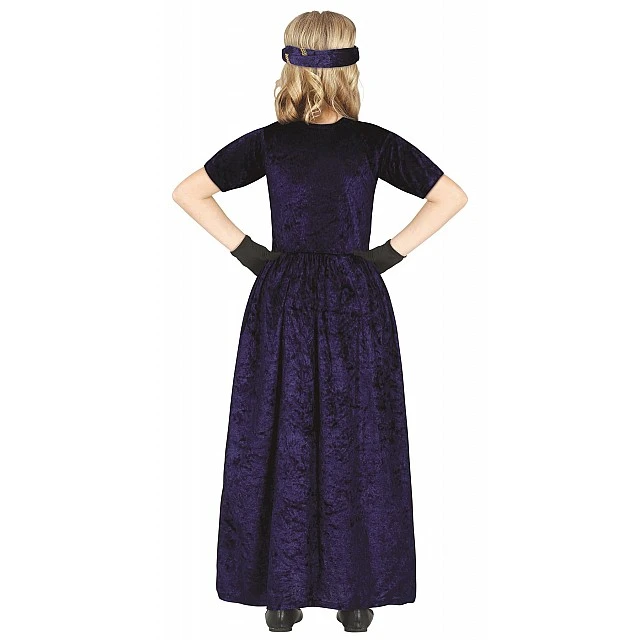 Medieval princess costume, for children 7-9 years