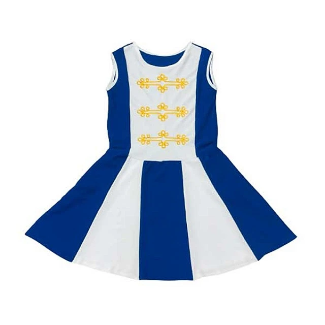 Majorette costume, children’s, size 158 cm, age 13 years, blue-white