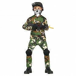 Soldier costume, for children 10-12 years
