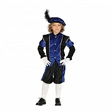 Prince costume, for children 7-9 years, blue