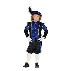 Prince costume, for children 7-9 years, blue