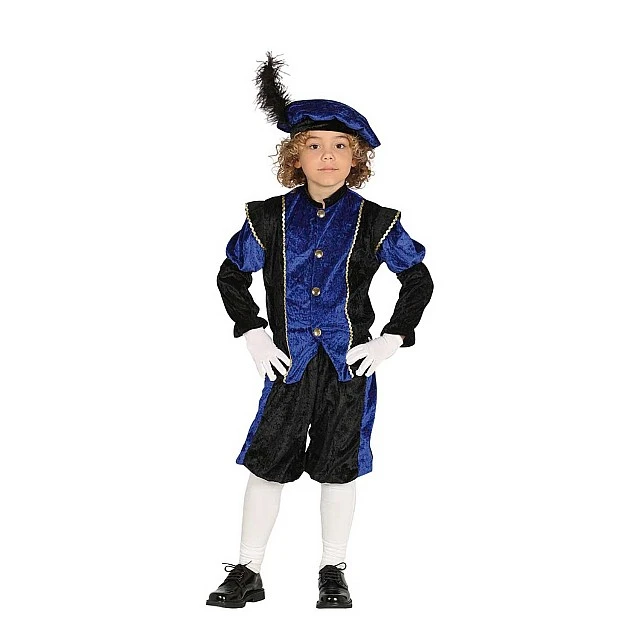 Prince costume, for children 7-9 years, blue