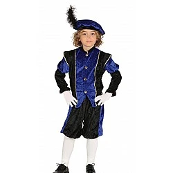 Prince costume, for children 10-12 years, blue