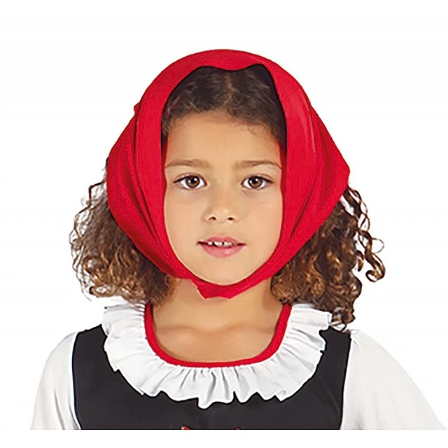 Little Red Riding Hood costume, for children 10-12 years, red