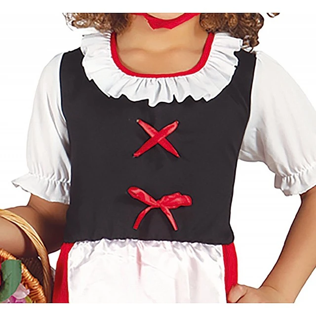 Little Red Riding Hood costume, for children 10-12 years, red