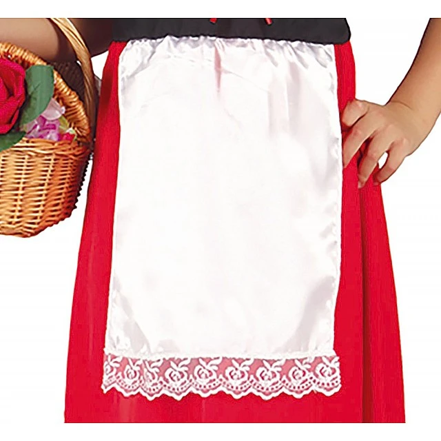 Little Red Riding Hood costume, for children 10-12 years, red