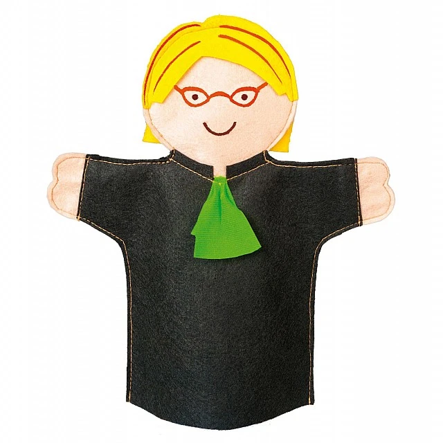 Nowa Szkola Hand puppets, professions, 25 cm, 14 pieces