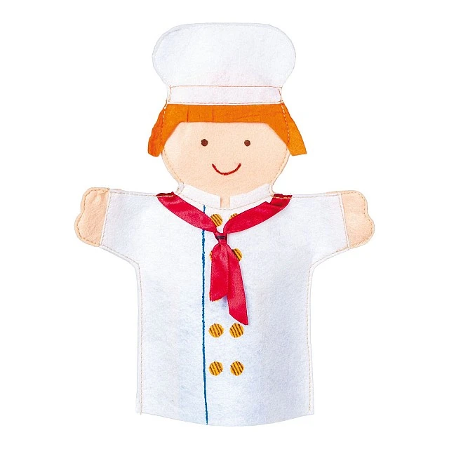 Nowa Szkola Hand puppets, professions, 25 cm, 14 pieces