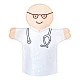 Nowa Szkola Hand puppets, professions, 25 cm, 14 pieces