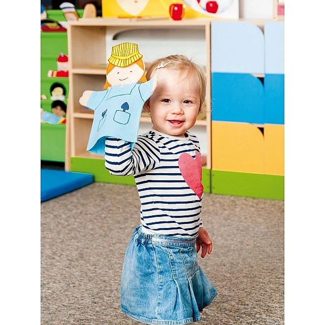Nowa Szkola Hand puppets, professions, 25 cm, 14 pieces
