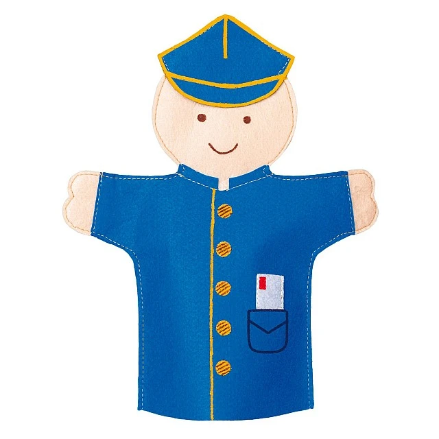 Nowa Szkola Hand puppets, professions, 25 cm, 14 pieces