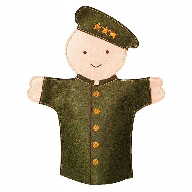 Nowa Szkola Hand puppets, professions, 25 cm, 14 pieces