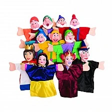 Nowa Szkola Hand puppets, Snow White and the Seven Dwarfs, 11 pieces