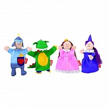 Nowa Szkola Hand puppets, fairy tale, 25 cm, 4 pieces