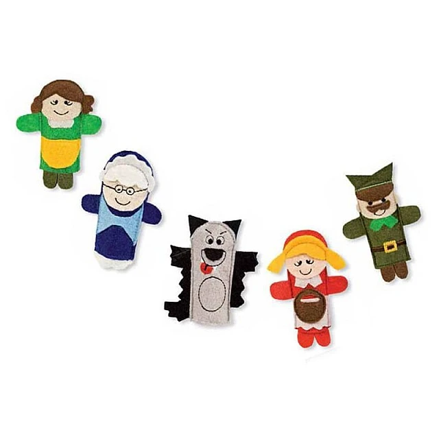 Nowa Szkola Little Red Riding Hood Finger Puppets
