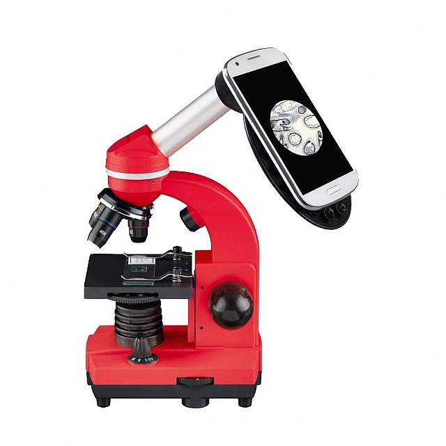 Bresser Microscope Biolux Sel beginner red