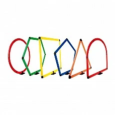 Nowa Szkola Obstacles set, 6 figures, 6 bases