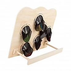Small Foot Africa target throwing game, 42 x 17 x 36 cm