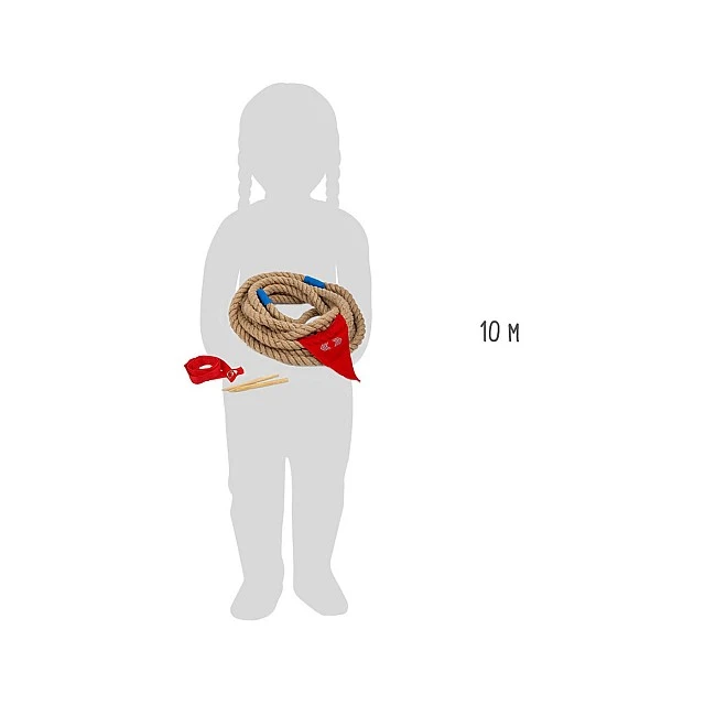 Small Foot Pull rope, 10 m