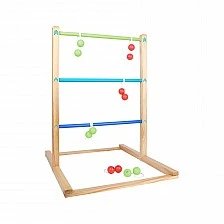 Small Foot Game for throwing golf balls, wooden
