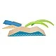 Small Foot Mini golf set, wooden, 16 pieces