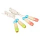 Small Foot skipping rope set with wooden handles, 2 pieces